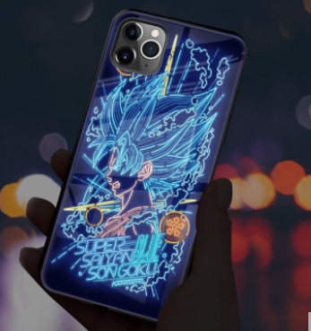 Dragon Ball Z Phone Case with Sound Control and Light