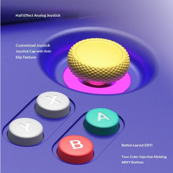 OLED Flip-screen Handheld Game Console