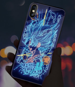 Dragon Ball Z Phone Case with Sound Control and Light